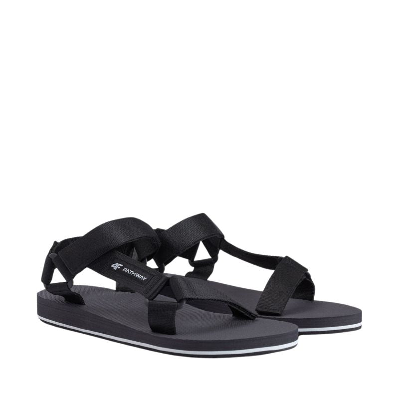 4F Men's sandals M1119 dark gray 23S szürke cipő 4FWSS26FSANM11923S