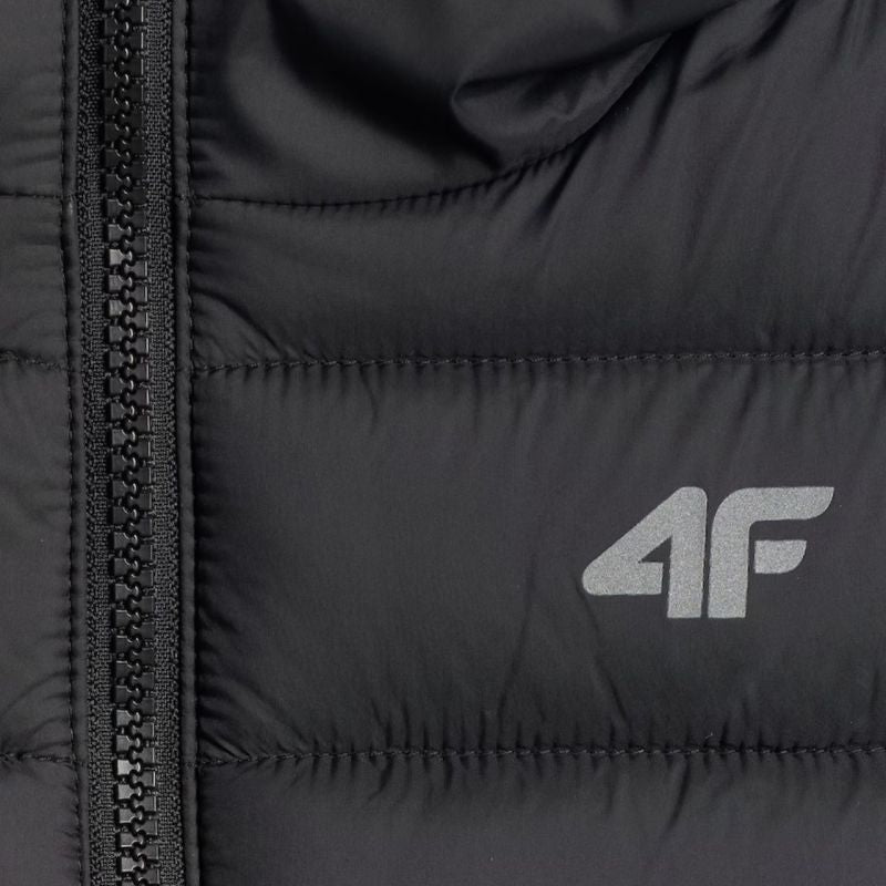 Boy's vest 4F M313 deep 4FJWSS26TVJAM313 20S fekete clothing