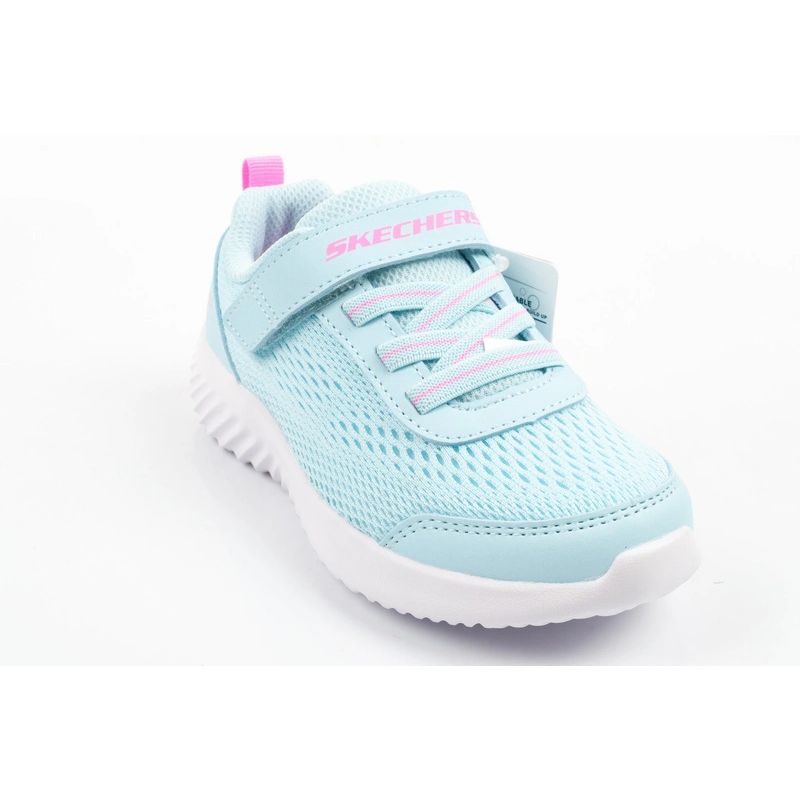 Skechers Bounder Velcro Baby Sports kék utcai cipő 303622N/MNT