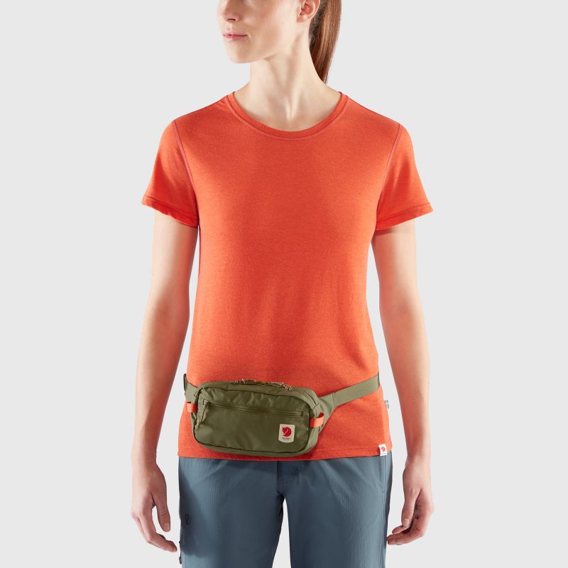 Fjällräven High Coast Hip Pack zöld sachets, belts, bags