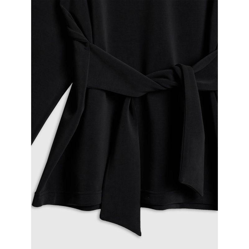4F Women's regular sweatshirt with ties and modal pulóver 4FRSS26TSWSF2784-20S