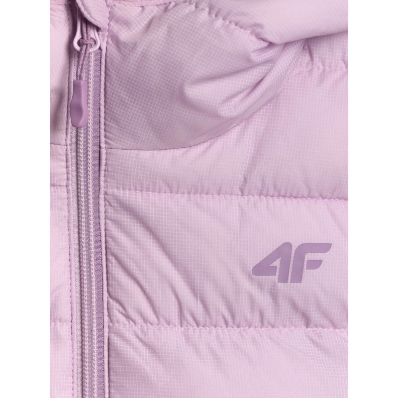 4F Girls' vest with synthetic filling gyerek mellény 4FJRSS26TVJAF396-52S