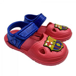 FC Barcelona children's sandals with Velcro