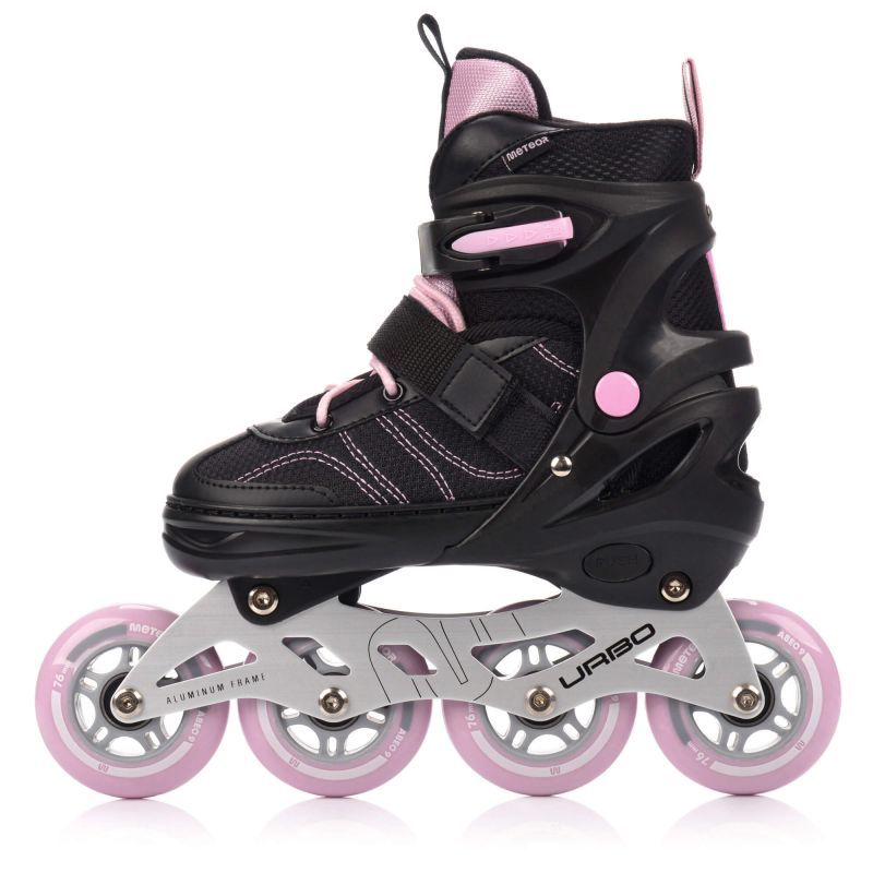 Meteor M 34-37 Urbo Roller Skates Black/Pink