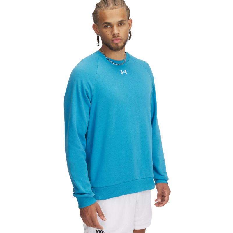 Under Armour Armor Rival Fleece Crew M 1379755 452 sweatshirt Pulóver
