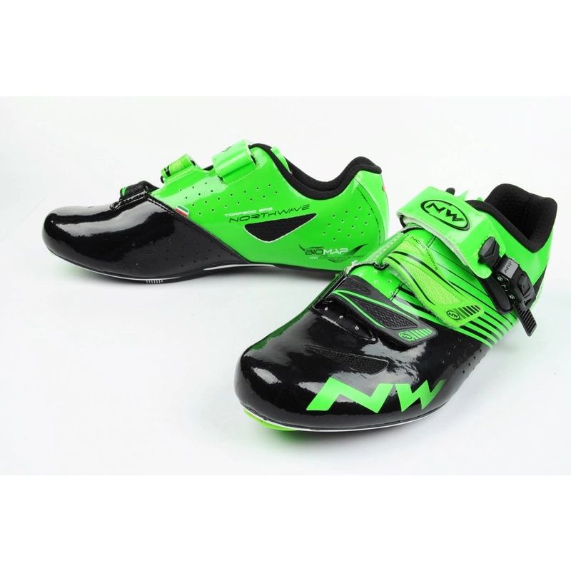 Northwave Torpedo SRS M 80141003 49 Cycling zöld férfi cipő 8014100349