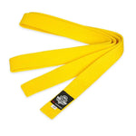 DBX Bushido Karate kimono belt - yellow sárga sachets, belts, bags