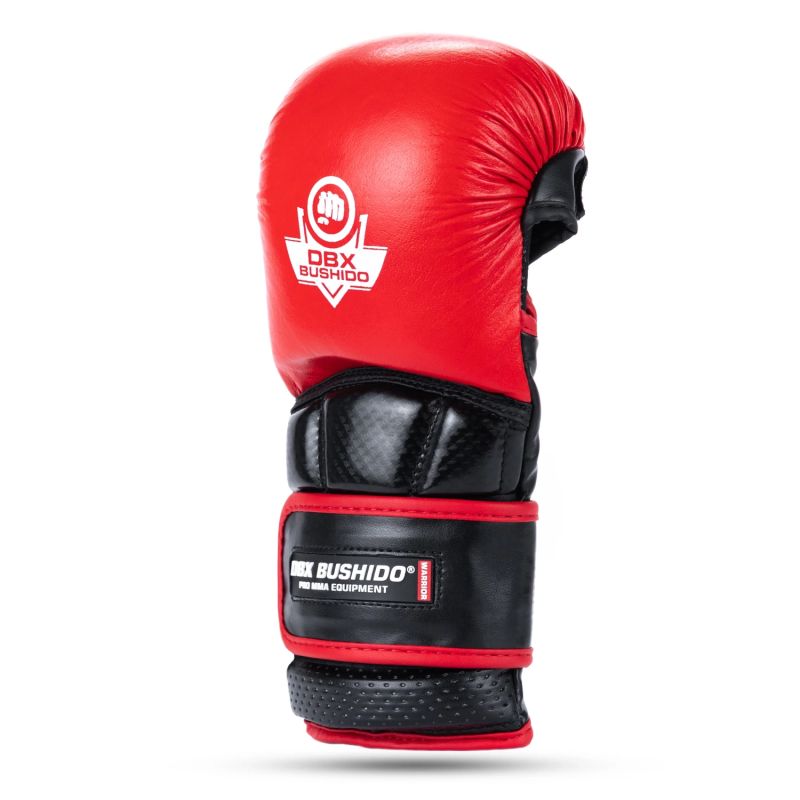 DBX Bushido MMA Sparring Gloves - Warrior Red - LegacySeries piros kesztyű
