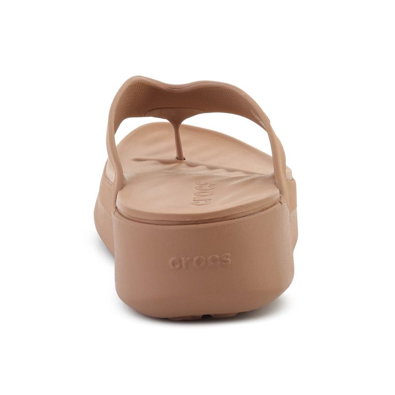 Crocs Gataway Platform Flip Milk Chocolate