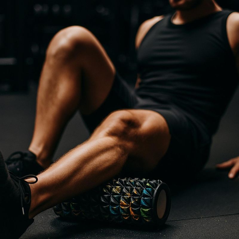 Enero CAMOUFLAGE Exercise Foam Roller 10 x 30 cm FIT edzőfelszerelés GSP-1066660