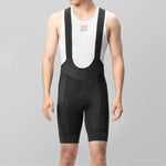 Rockbros Men's Cycling Bib with Pad Size S - Black czarny \ s short