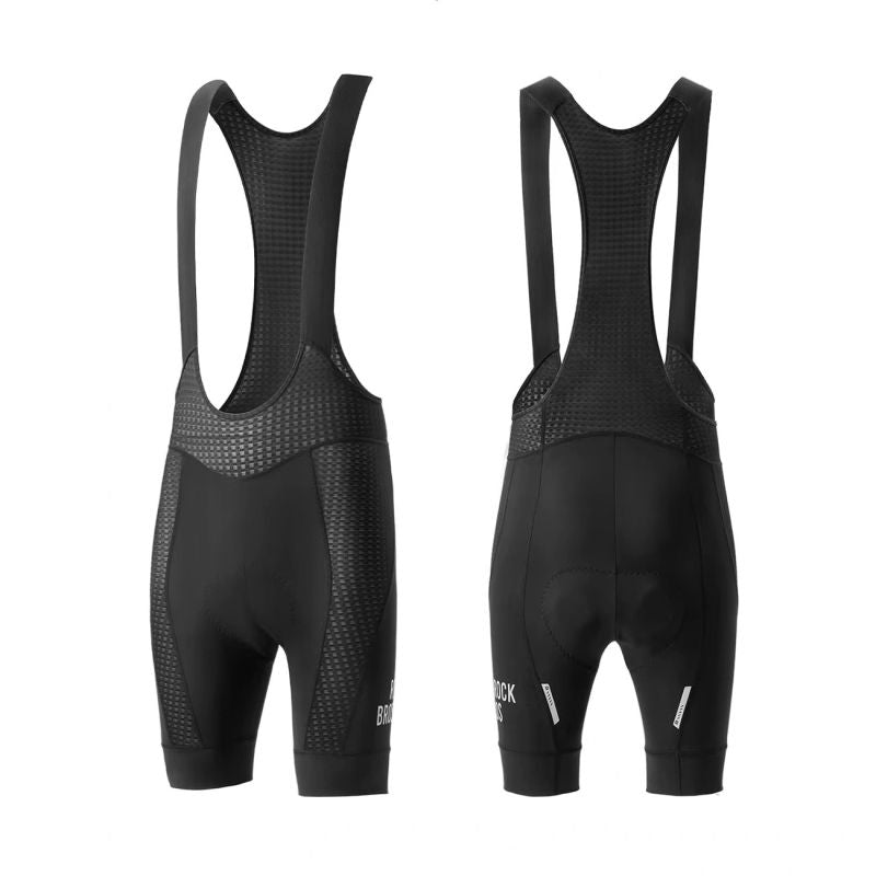 Rockbros Men's Cycling Bib with Pad Size XL - Black czarny \ xl short
