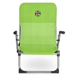 Green tourist chair Spokey BAHAMA zöld kemping felszerelés