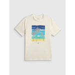 4F Men's regular printed T-shirt póló 4FRSS26TTSHM4291-11S