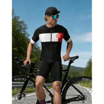 Rockbros Men's Cycling Jersey Black 2XL
