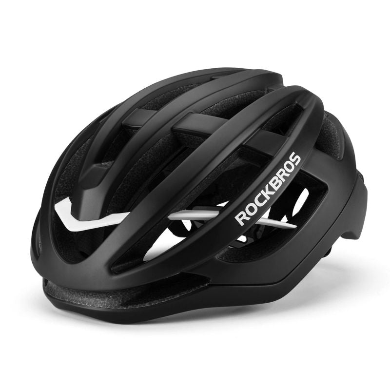 Rockbros HC-58BK-M Bike Helmet 55-58 cm - Black and Gray czarny || szary \ 55-58 cm helmets, lights