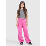 Girls' wide-leg sweatpants 4F 4FJRAW25TTROF1601-54S melegítőnadrág