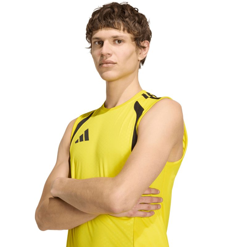 Adidas Men's Tiro 26 Competition Sleeveless Jersey Yellow sárga férfi póló KA7615