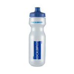Rockbros 750 ml Bicycle Bottle - Transparent with Blue Mouthpiece niebieski || przezroczysty water bottles, training equipment