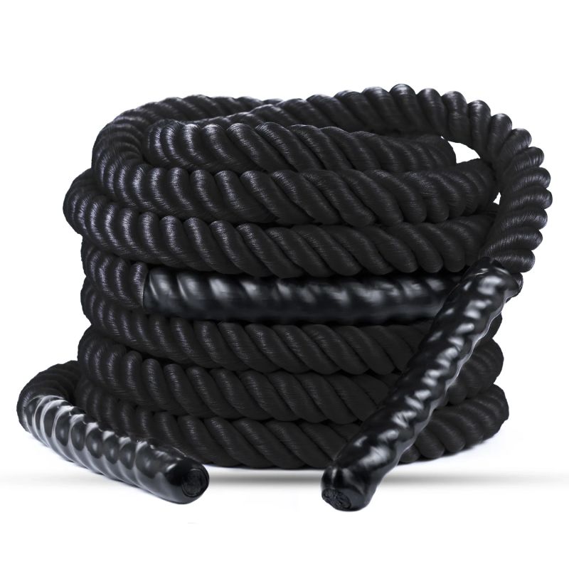 DBX Bushido Battle Rope for Cross Training 35mm 9M fekete ropes, training equipment