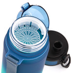 Meteor Bottle 350 ml Blue/Turquoise uniw water bottles, training equipment