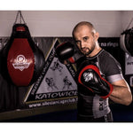 DBX Bushido 10oz Boxing Gloves - Blaze Red - Legacy Series piros kesztyű