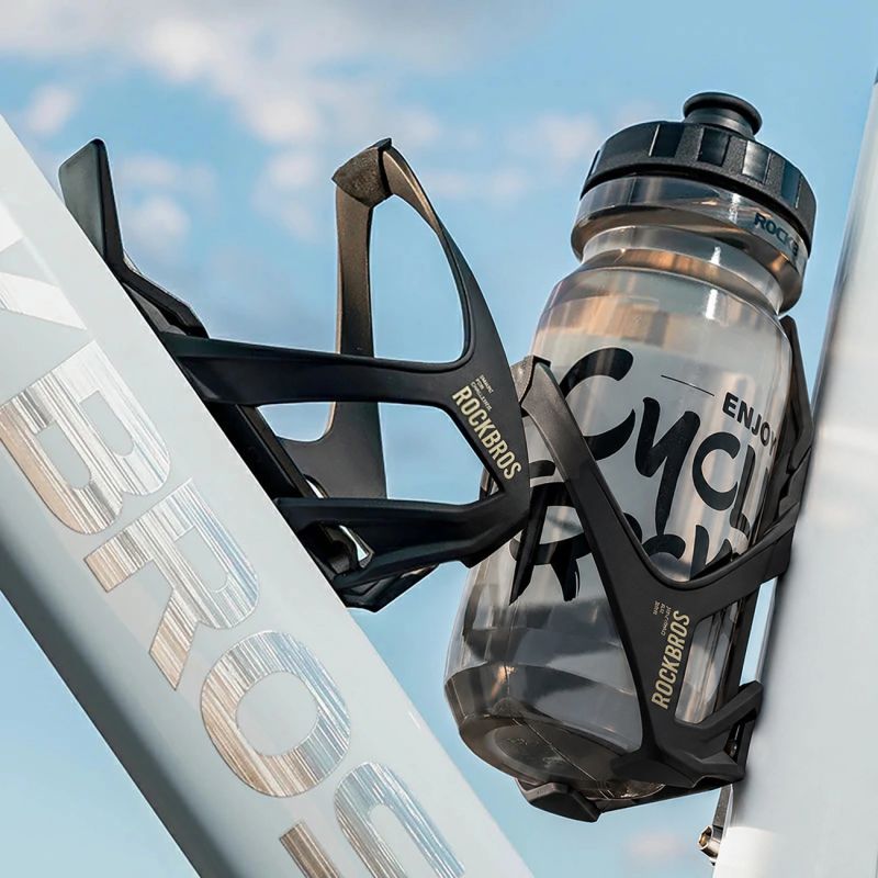 Rockbros 310013002 ROAD TO SKY Bottle Cage with Tire Lever - Black czarny edzőfelszerelés 310013001-211650
