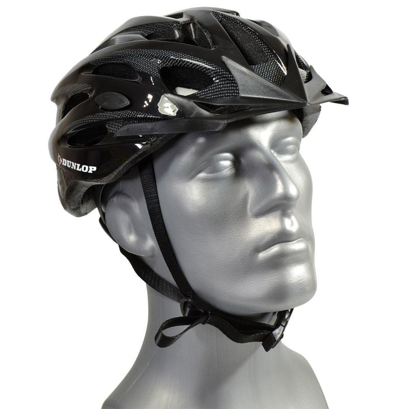 Dunlop Mtb Black Adjustable Cycling Helmet R. L (58-61cm) fekete sisak GSP-2997445