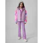 4F Girls' vest with synthetic filling gyerek mellény 4FJRSS26TVJAF396-52S