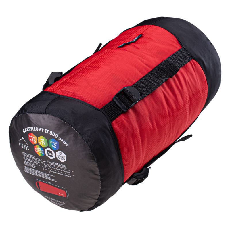 Elbrus Carrylight II 800 sleeping bag piros tourist equipment, sleeping bags