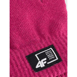 Children's knitted gloves with viscose 4F 4FJRAW25AGLOU146-53S l/xl kesztyű