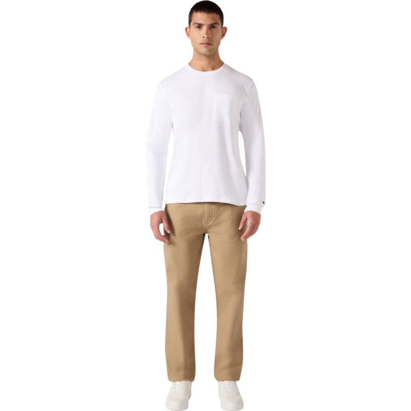Champion LS Tee Men's T-Shirt White 222507 WW001 fehér férfi póló 222507WW001