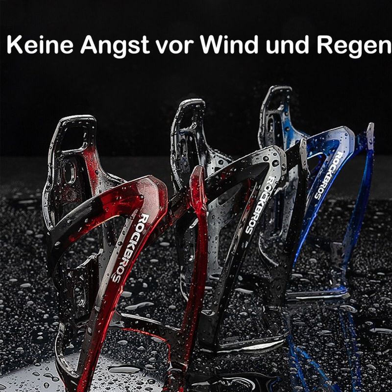 Rockbros bottle cage model FK338 black fekete water bottles, training equipment
