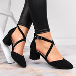Inny Sergio Leone W SK365A black strappy sandals Túracipő