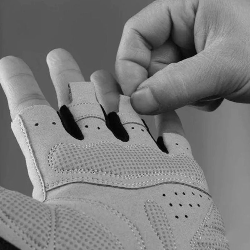 Rockbros cycling gloves, size - gray szürke kesztyű