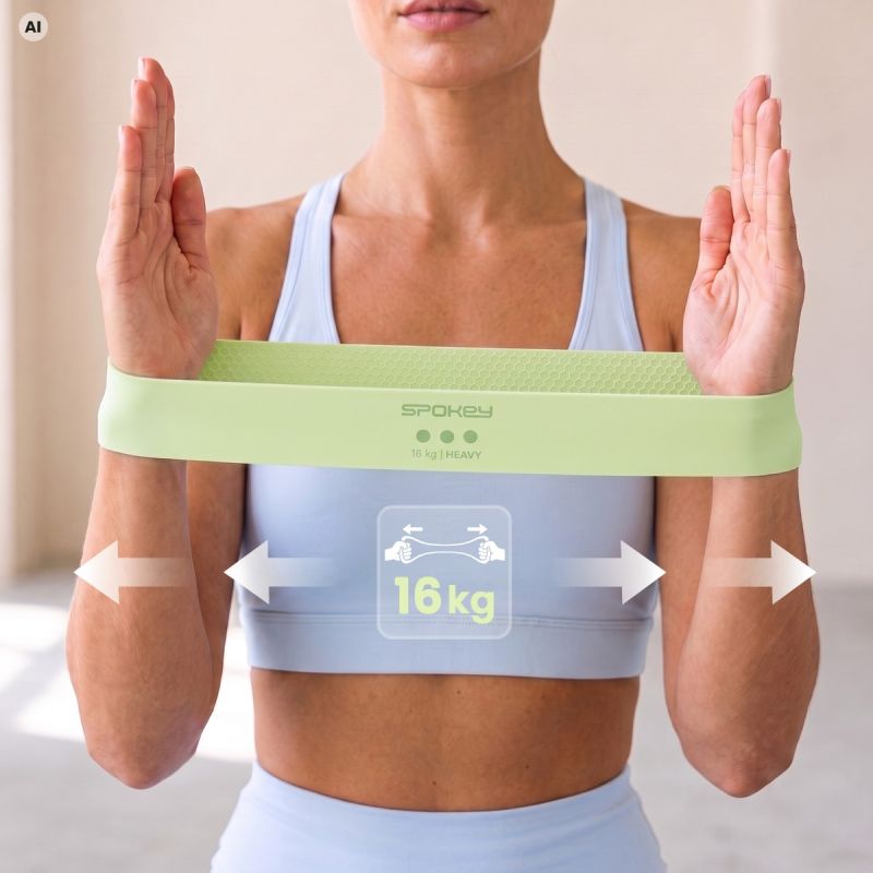 Spokey JUICY heavy resistance training band with anti-slip structure edzőfelszerelés SPK-947316