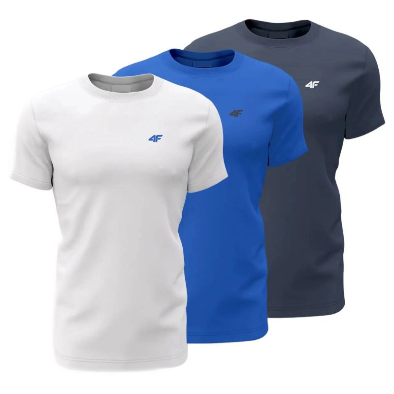 4F Men's T-shirt (SET OF 3 T-SHIRTS) 5xl ruházat