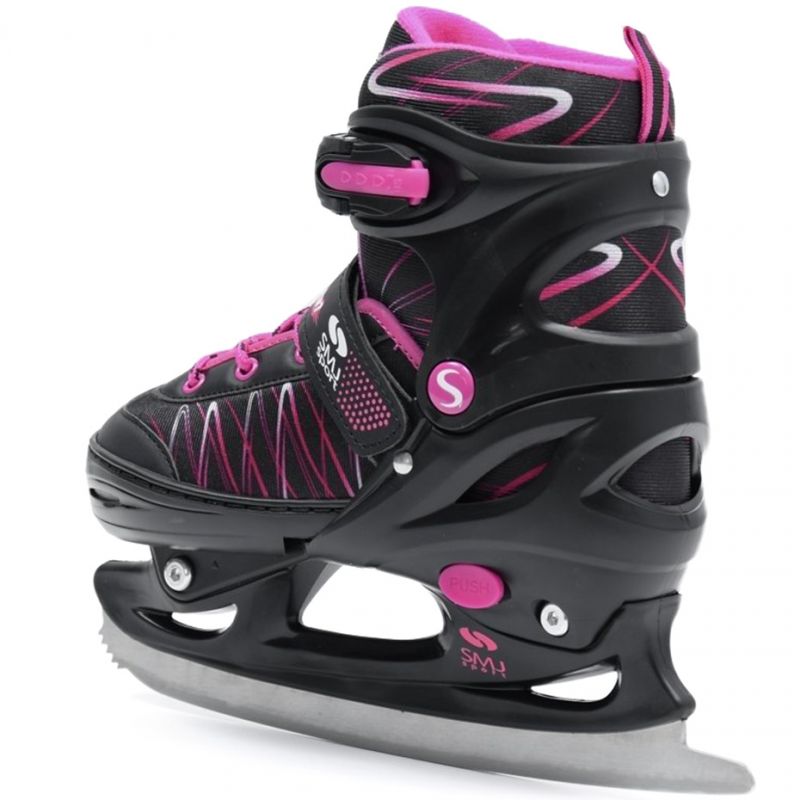 SMJ UT 103 Lea 2in1 roller skates fekete görkorcsolya