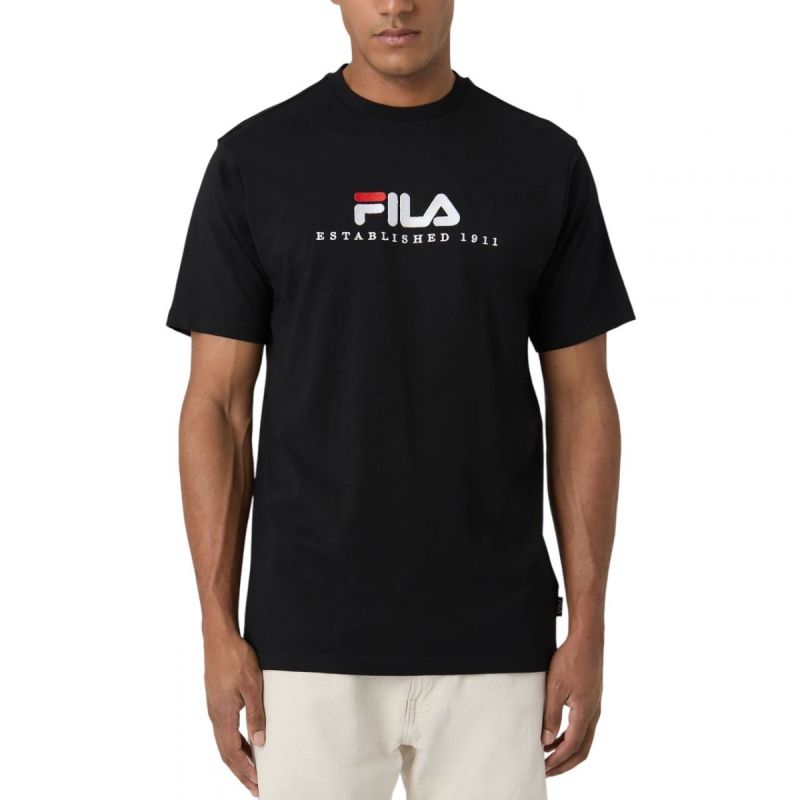Fila Men's Valsera Regular Logo T-shirt fekete póló
