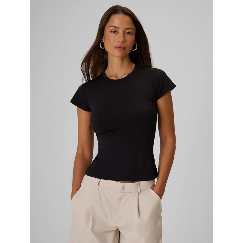 4F Women's slim plain T-shirt póló 4FRSS26TTSHF4520-20S