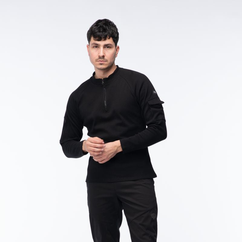 Iguana Clayson sweatshirt fekete pulóver 92800624095