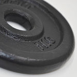 Enero Black Cast Iron Weight 1 Kg Fit ø26.5 1 Pcs fekete weight, strength training equipment, training equipment