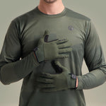 Rogelli MTB gloves ADVNTR GEL green 2XL zöld kesztyű