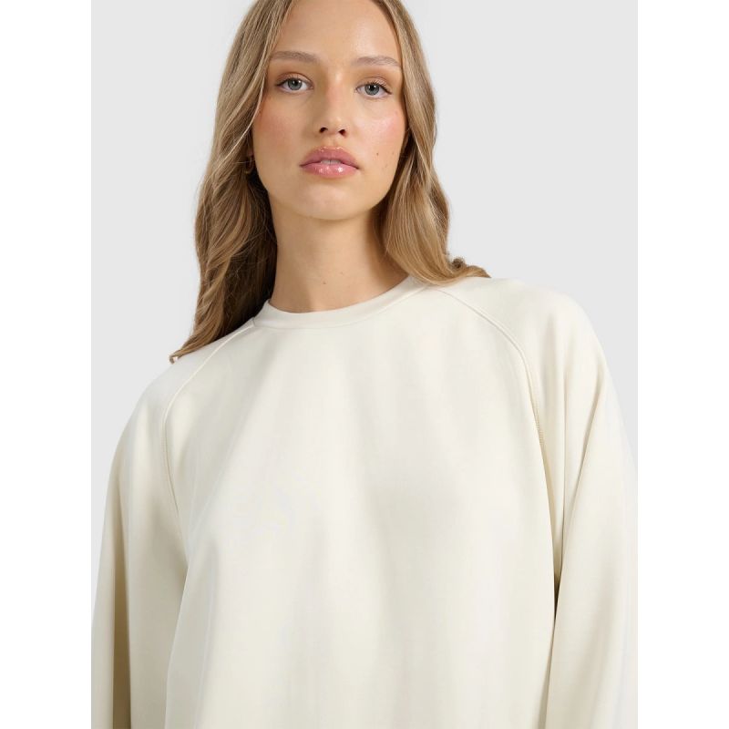 4f Women's 4FRAW25TSWSF2508-12S modal sweatshirt with no zipper Kiegészítő