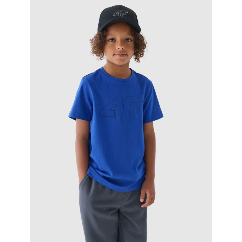 4F Boy's printed T-shirt ruházat 4FJWMM00TTSHM1627-36S