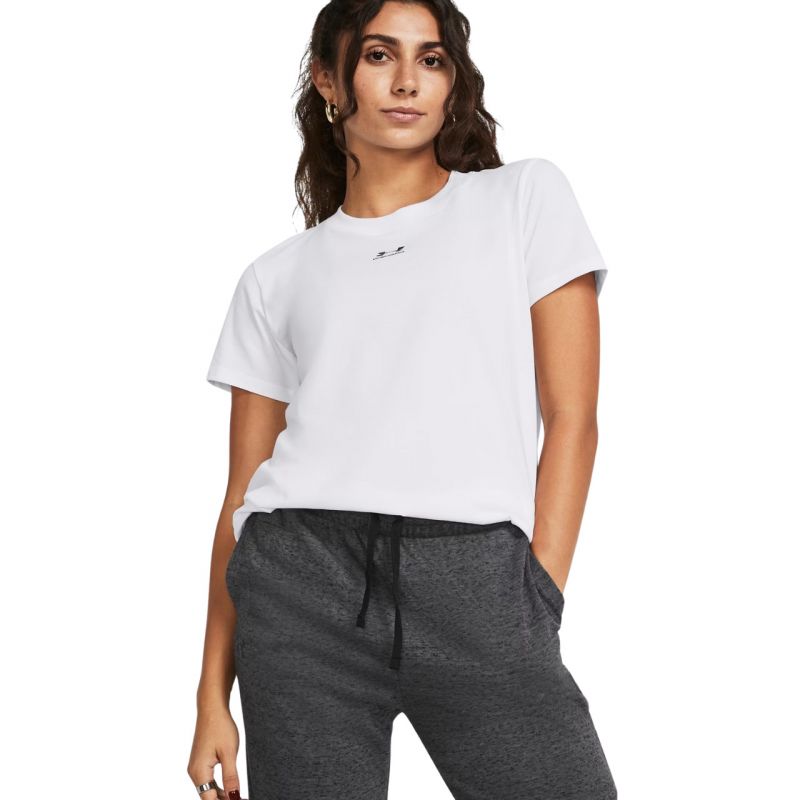Under Armour Rival Core SS W 1383648 100 T-Shirt Póló