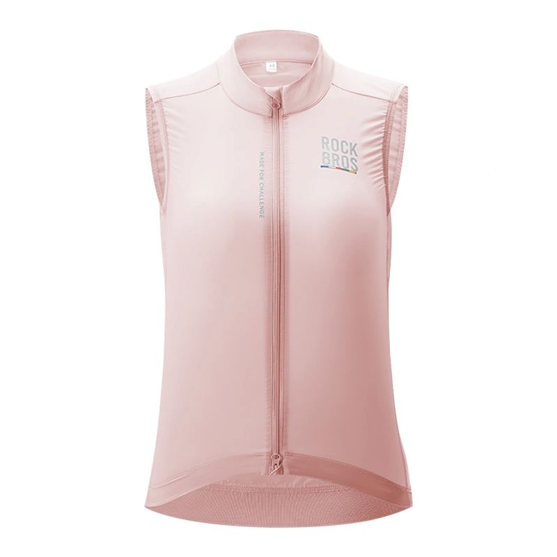 Rockbros ROAD TO SKY women's lightweight breathable cycling vest S - pink s \ różowy vests