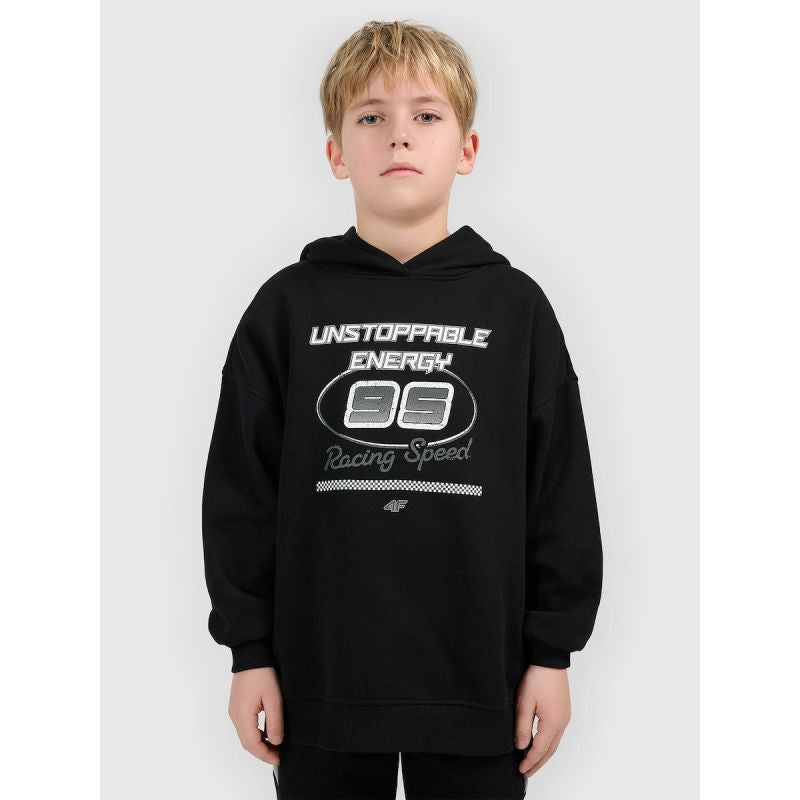 4F Boy's loose sweatshirt with hood 158/164 kapucnis pulóver 4FJRSS26TSWSM2814-20S