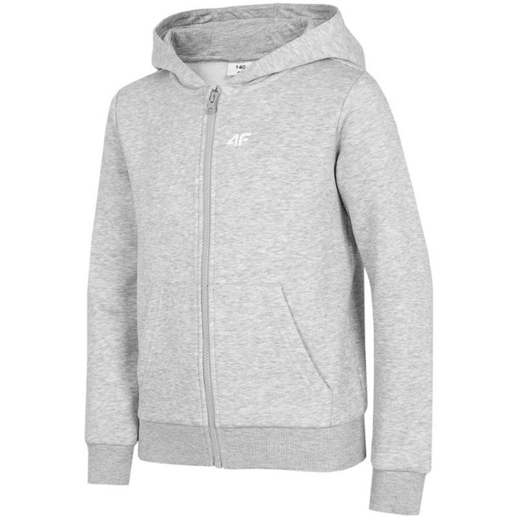 Sweatshirt 4F Jr HJZ22 JBLD001 25M szürke pulóver
