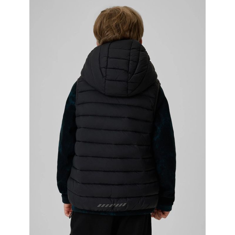 4F Boy's vest with synthetic filling gyerek mellény 4FJRAW26TVJAM431-20S